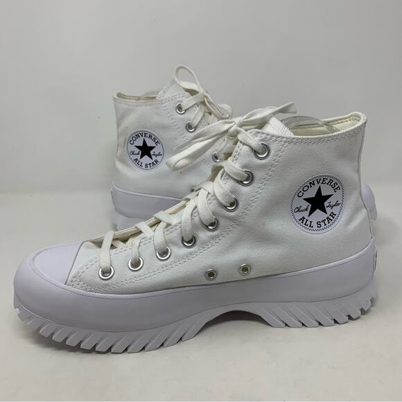 NEW Converse Chuck Taylor All Star Lugged Chunky High Top Sneakers Sz 10.5 - Picture 4 of 10